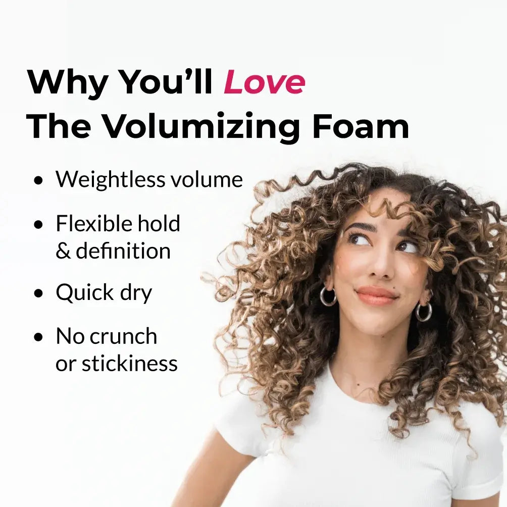 Volumizing foam quick dry weighless volume and much more reasons to love the new LUS foam