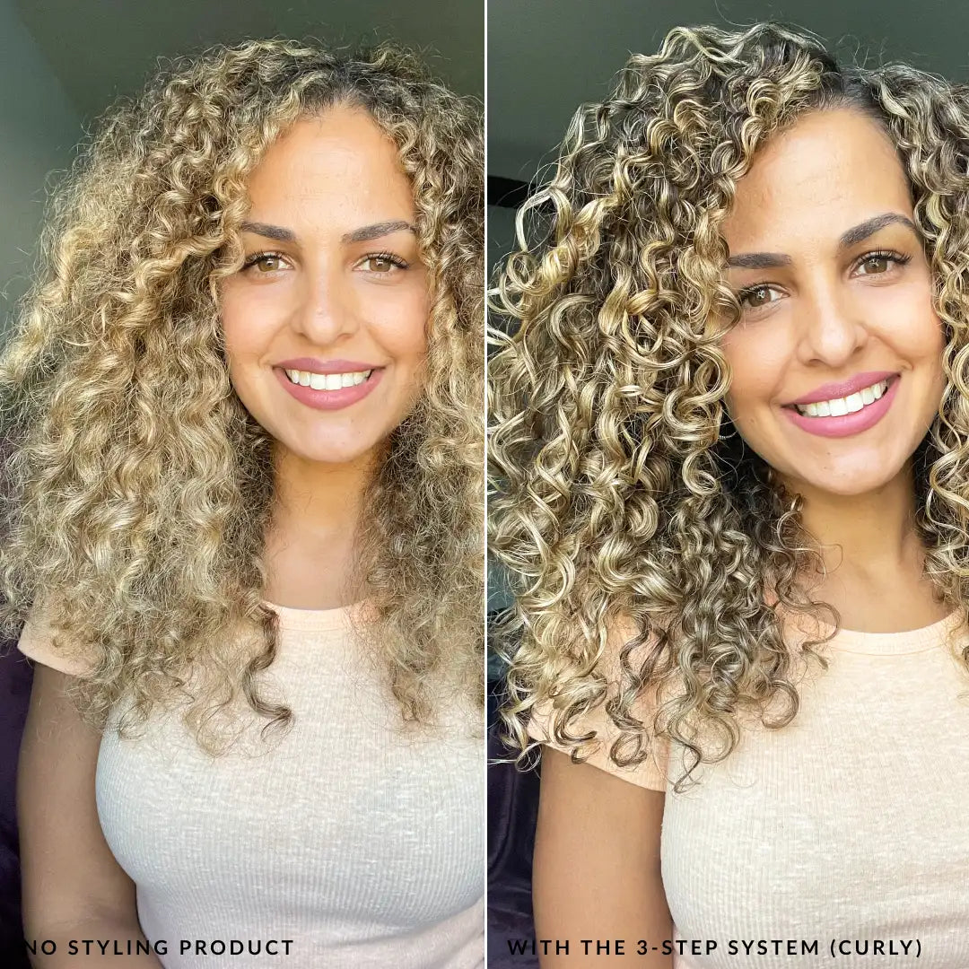 curly 3 step system styler
