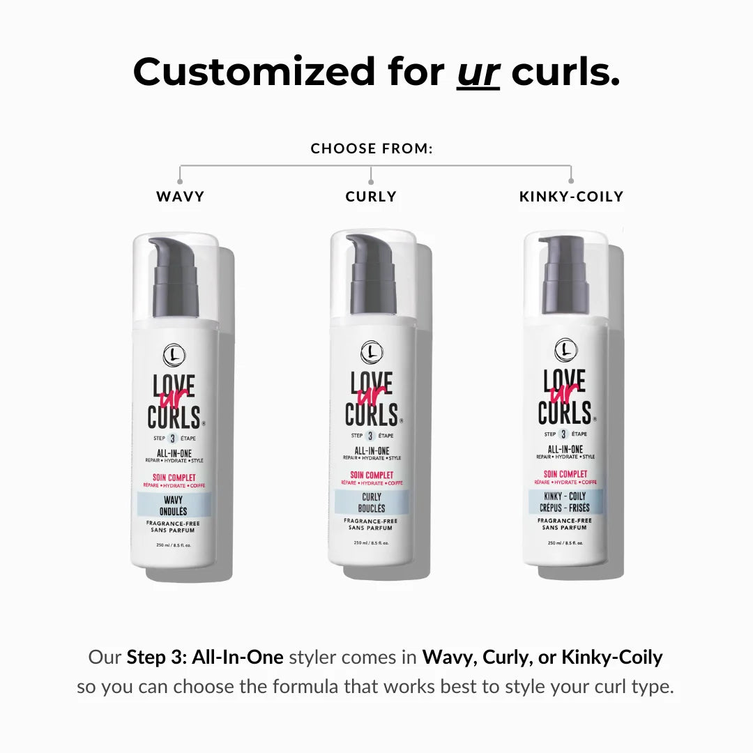 Fragrance-Free All-in-One: Curly